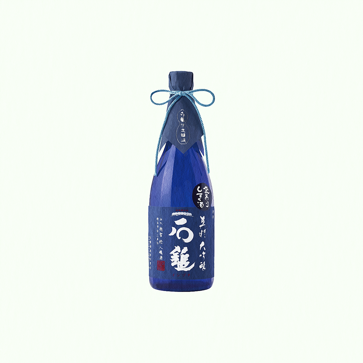 石鎚・真精大吟釀 「無濾過原酒・袋吊雫酒」