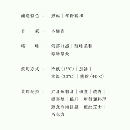山吹 GOLD・熟成古酒（限量）